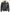 Mens Fur Collar Black Bomber Leather Jacket 