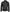 Black Asymmetrical Belted Moto Leather Jacket