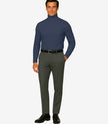 Mens Blue Turtleneck Sweater