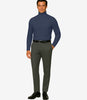 Mens Blue Turtleneck Sweater