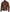 Frisco Quilted Sleeves Asymmetrical Rustic Oxblood Brando Motorcycle Leather Jacket