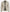 Mens Four Pockets Off White Leather Trucker Jacket