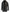 Mens Black Quilted Coat With Brown Detailing