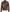 Mens Cognac Waxed Cafe Racer Leather Jacket