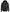 Mens Grey Leather Bomber Jacket With Removable Hood