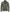 Mens Four Pockets Green Leather Trucker Jacket