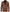 Mens 2 Buttons Brown Leather Blazer