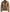 Mens Shirt Collar Yellow Waxed Leather Jacket 
