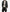 Augusta Guys Black Biker Style Double Breasted Pure Lambskin Leather Overcoat