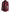 Womens Three Button Maroon Leather Blazer
