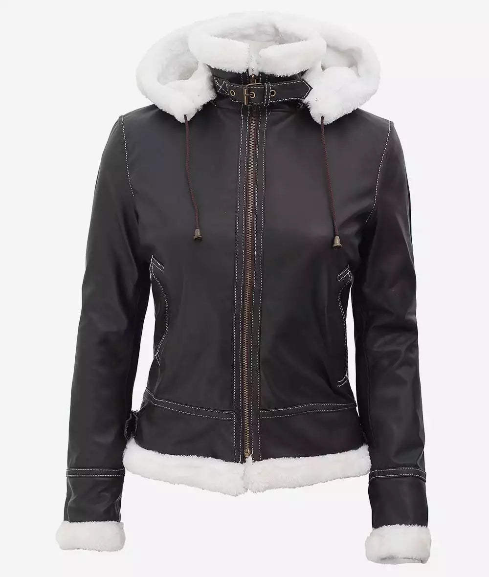 Women Brown B3 Bomber Jacket