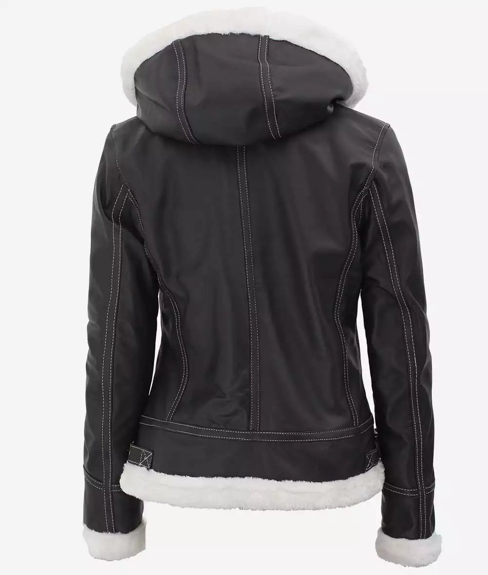 Women Brown B3 Bomber Jacket