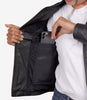 Womens Tall Black Slim Fit Leather Jacket