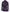 Womens Purple Belted Moto Leather Jacket
