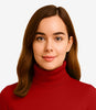Womens Red Turtleneck Shirt 