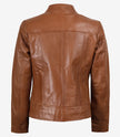 Montana Womens Camel Leather Jacket