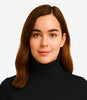 Womens Black Turtleneck Shirt 