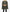 Womens Olive Green Wool Coat With Fur Collar