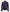 Womens Biker Cafe Racer Purple Leather Jacket