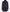 Womens Purple Leather Car Coat