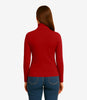 Womens Red Turtleneck Shirt 