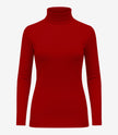 Womens Red Turtleneck Shirt 