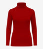 Womens Red Turtleneck Shirt 