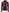 Womens Shirt Collar Maroon Leather Jacket