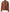 Womens Brown Leather Blazer Jacket