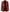 Womens Two Button Red Waxed Leather Blazer