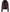 Womens Burgundy Bomber Leather Jacket With Removable Hood