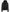 Women's Black Leather Bomber Jacket with Removable Hood