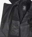 Womens Real Lambskin Leather Black Moto Leather Jacket