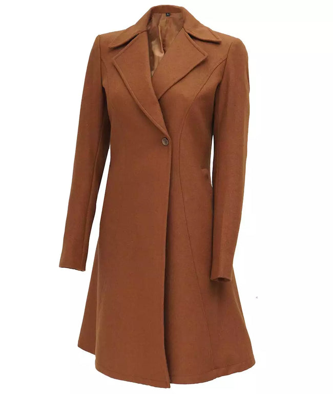 Women Double Breasted Coat