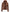 Womens Brown Hooded Leather Jacket