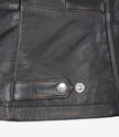 Womens Ruboff Brown Leather Jacket