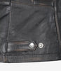 Womens Ruboff Brown Leather Jacket