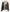 Womens Dark Brown Shearling Leather Jacket With Hood