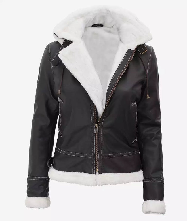 Women Brown B3 Bomber Jacket