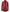 Womens Three Button Red Leather Blazer